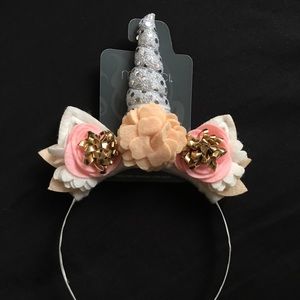 Unicorn Floral Headband